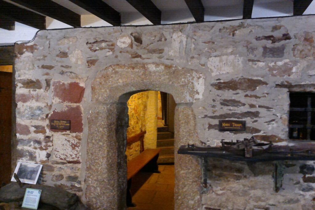 Entrance into Prison Cells