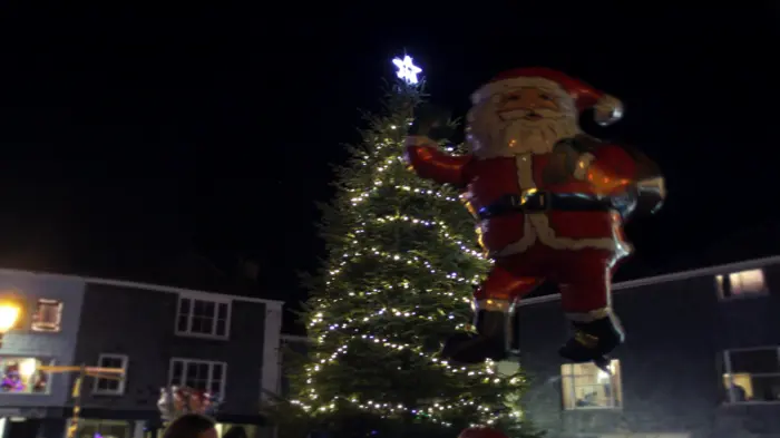Totnes Christmas Lights Switch On